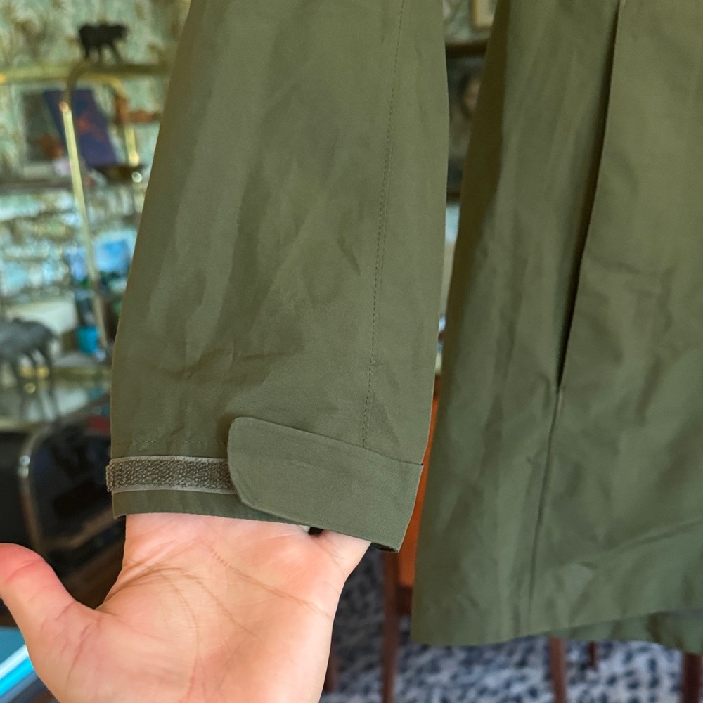 Marmot Women's Olive Rain Coat size Small - Picture 3 of 12